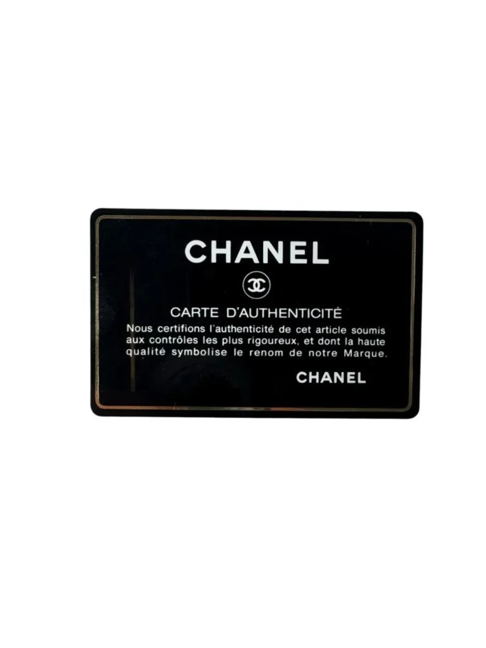 CHANEL this authentic